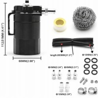 Oil защёлка бак черный сепаратор масла набор с фильтром Доставка, фото thumb