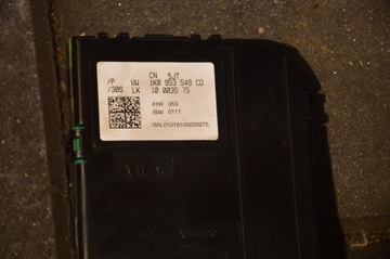 VW Golf VI Модуль угла поворота рулевого колеса 1K0953549CQ