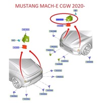 фото thumb №7, Кронштейн правый перед мертвого pola mustang mach-e_ 2520067 _ lj8t-14h032-ac