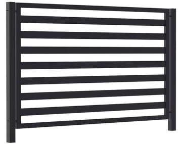 Panele ogrodzeniowe INCOGNITO BR1042 Ocynk RAL 7016 Antracyt 200x116 cm