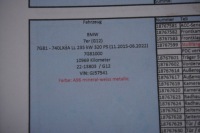 Підрамник балка задній bmw g30 g11 g12 6861096 10969km. Недорого, фото thumb