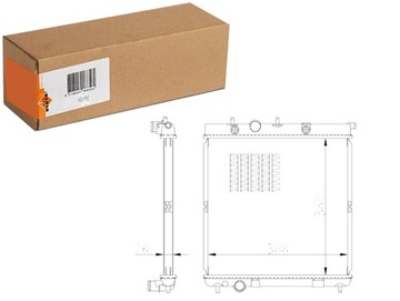 фото thumb №1, Радиаторов двигателя воды citroen c3 ii ds3 peugeot 207 208 i 1.4-1.6d