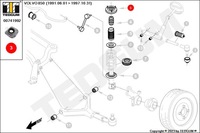 фото thumb №8, Лист element кріплення амортизатора t tedgum 00741992 кронштейн