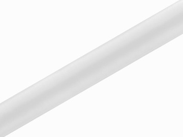 Organza satynowa PartyDeco biała 0,36 x 9 m