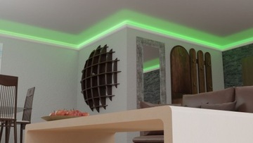 Профиль потолочного освещения HEXIMO LED Classic, 1,7м HLED-4