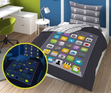 постельное белье 160х200 сотовый телефон IPHONE GLOWING