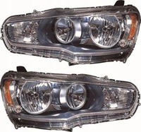фото thumb №1, Фары mitsubishi lancer viii 08- kpl l+p
