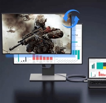 Kabel HDMI na DVI 3M Dwukierunkowy DVI-HDMI 24+1