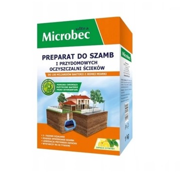 MICROBEC ULTRA BACTERIA ДЛЯ Септика очистных сооружений 1кг