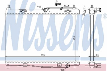 фото thumb №16, Радіаторів двигуна nissens 69235 1548603