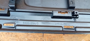 фото thumb №11, Mitsubishi outlander iii рестайлинг 18- накладка планка бампера перед 6400j294/5