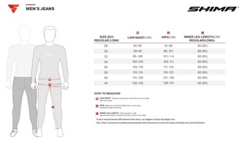 SHIMA GIRO мотоциклетные брюки-карго джинсы 34/32