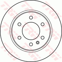 фото thumb №3, Тормозные диски тормозные задняя mercedes sprinter 510 511 513