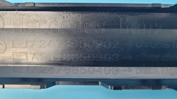 фото thumb №13, Mercedes x247 glb 200 накладка спойлер бампера зад a2478859902 a2478850403