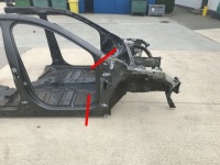 фото thumb №1, Ford kuga mk3 escape 2021 чверть лонжерон перед права europa