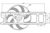 Купити Nissens вентилятор радіатора renault clio 2 1.4 1, фото thumb