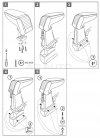 фото thumb №7, Подлокотник стандарт hyundai i10 2008-2013