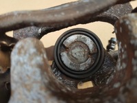 фото thumb №9, Суппорт тормозной + скоба левый зад opel zafira b astra h 38mm исправный