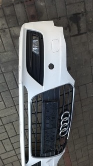 Бампер перед a4 b8 lift sprysk противотуманные фары решётки с Разборки, фото thumb