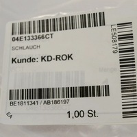 фото thumb №7, Audi q2 шланг соединительный wąż 04e133366ct oem