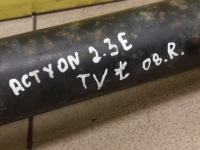 Ssangyong actyon 2.3 wał приводной задний  3320031400 с Разборки, фото thumb