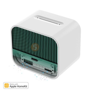 Детектор дыма Qingping Air Monitor Lite Bluetooth-подключение, подключение к