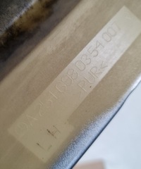 фото thumb №6, Молдинг накладка поріг ліва 775 mercedes r-kl w251