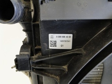 фото thumb №9, Mercedes gle w166 166 радіаторів води + кондиціонера + вентилятор комплект