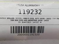 фото thumb №8, Диск алюмінієва 18 volvo v60 ii s60 iii 31471311