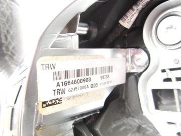 фото thumb №9, Руль лепестки мультифункция ассистент mercedes ml w166