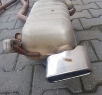 фото thumb №7, Mercedes slk w171 рестайлинг глушитель выхлоп наконечники глушитель 09r