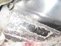 фото thumb №9, Защита планка панели распределительной левая перед водителя bmw e46 европа механическая коробка передач