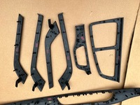 фото thumb №16, Audi q7 sq7 4m оригинальные планки декоративный decory интерьера карбон карбон