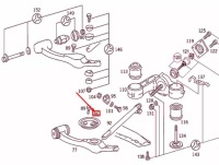 Mercedees-benz s w126 корпус пружины левая передняя a1263220615 в Украине, фото thumb