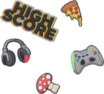 Булавки для обуви Crocs Jibbitz OG Gamer 5 шт.