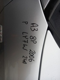 фото thumb №10, Audi a3 8p крыло правый перед передний ly7w