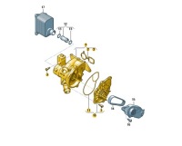 фото thumb №9, Водяна помпа  volkswagen 06l121012l vw oem номер оригінал