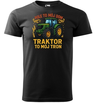 Поле -это мой домашний трактор -мой трон, подарок T -Form для XXL Farmer