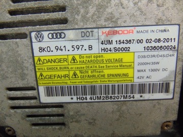 фото thumb №13, Лампа правая перед bi ксенон vw passat b7 3ab941754 европа комплектная