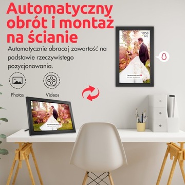 Цифровая фоторамка HDeye FRAMEO Wi-Fi 15,6 дюйма, 32 ГБ, высококачественная панель