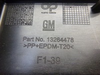 фото thumb №9, Направляющая бампера перед 13264478 opel astra j