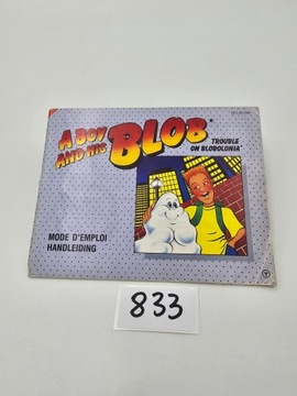 NINTENDO NES A BOY AND HIS BLOB + ОРИГИНАЛЬНОЕ РУКОВОДСТВО