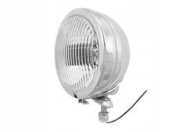 REFLEKTORY LIGHTBARY LAMPY PRZÓD 4,5 CALA CHROM E4