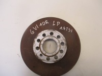 фото thumb №1, Диск тормозная левый перед vw golf vi 1.4 tsi