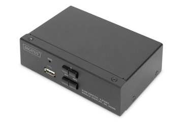 KVM-переключатель DIGITUS, 2 порта HDMI, 4K, 30 Гц