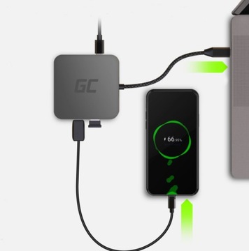 Концентратор GREEN CELL AK61 6 в 1