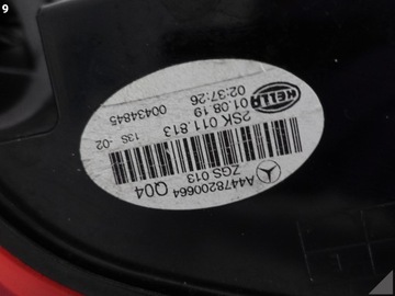 фото thumb №10, Mercedes v-klasa vito w447 14-22 led лампа права