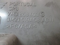 фото thumb №5, Освітлення лампа кабіни перед sharan galaxy mk1 alhambra 00- 7m3868403c