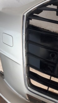 фото thumb №6, Audi a4 8w0 15- бампер передний решётка радиатора 8w0807437