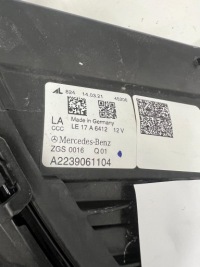 фото thumb №9, Mercedes s w223 лампа передняя multibeam led левая/правая a2239068603